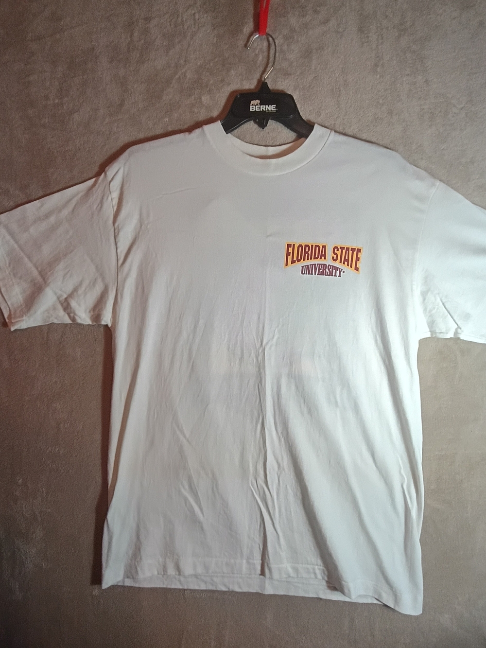 VTG 90s Florida State Seminoles Graphic Tee - 1996 QB Legends FSU White T-Shirt